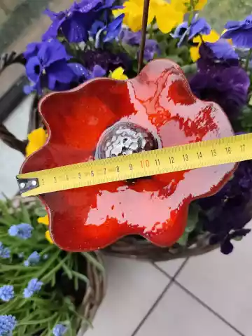 kwiat ceramiczny poidło