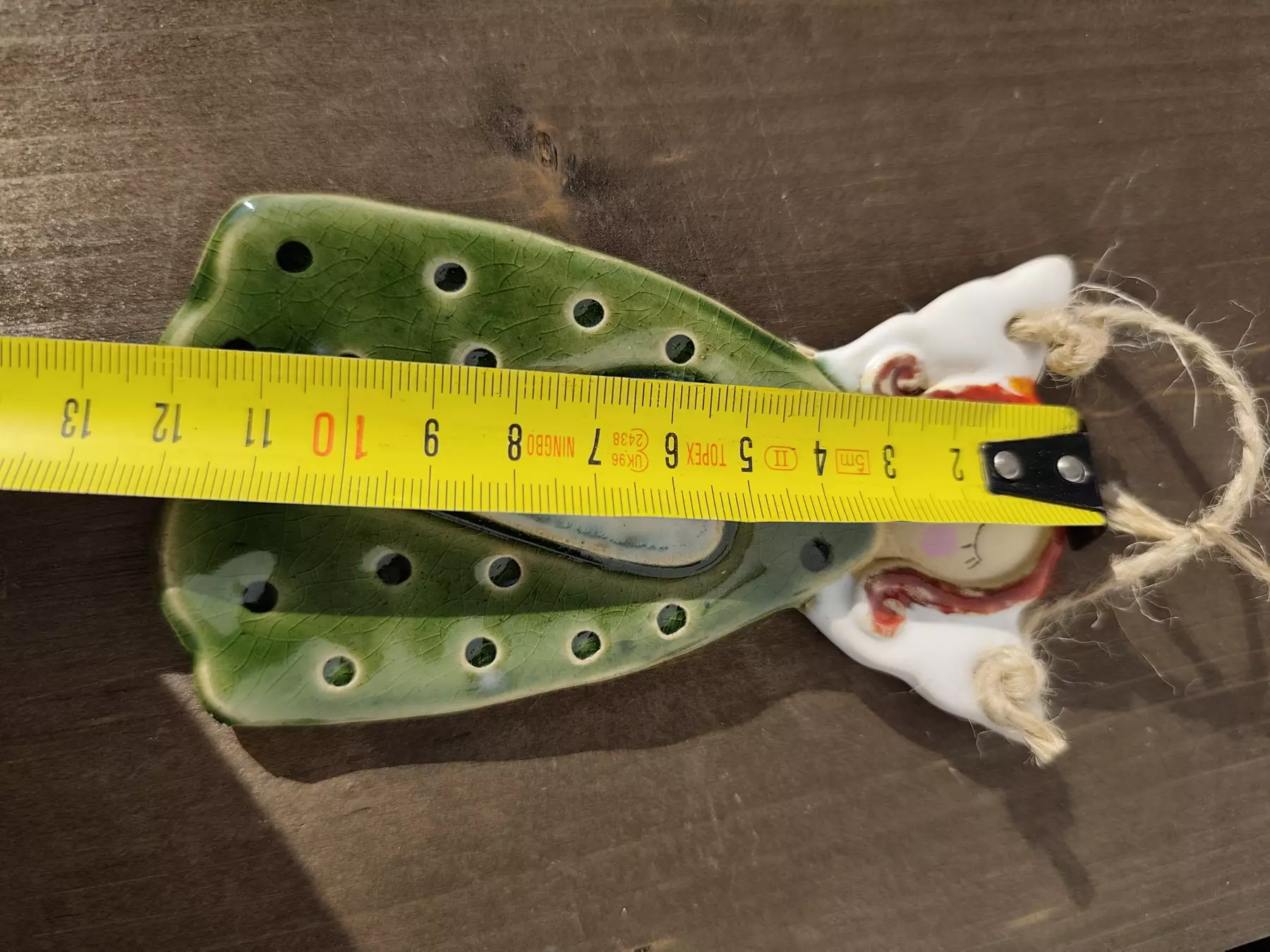 aniołek ceramiczny zawieszka