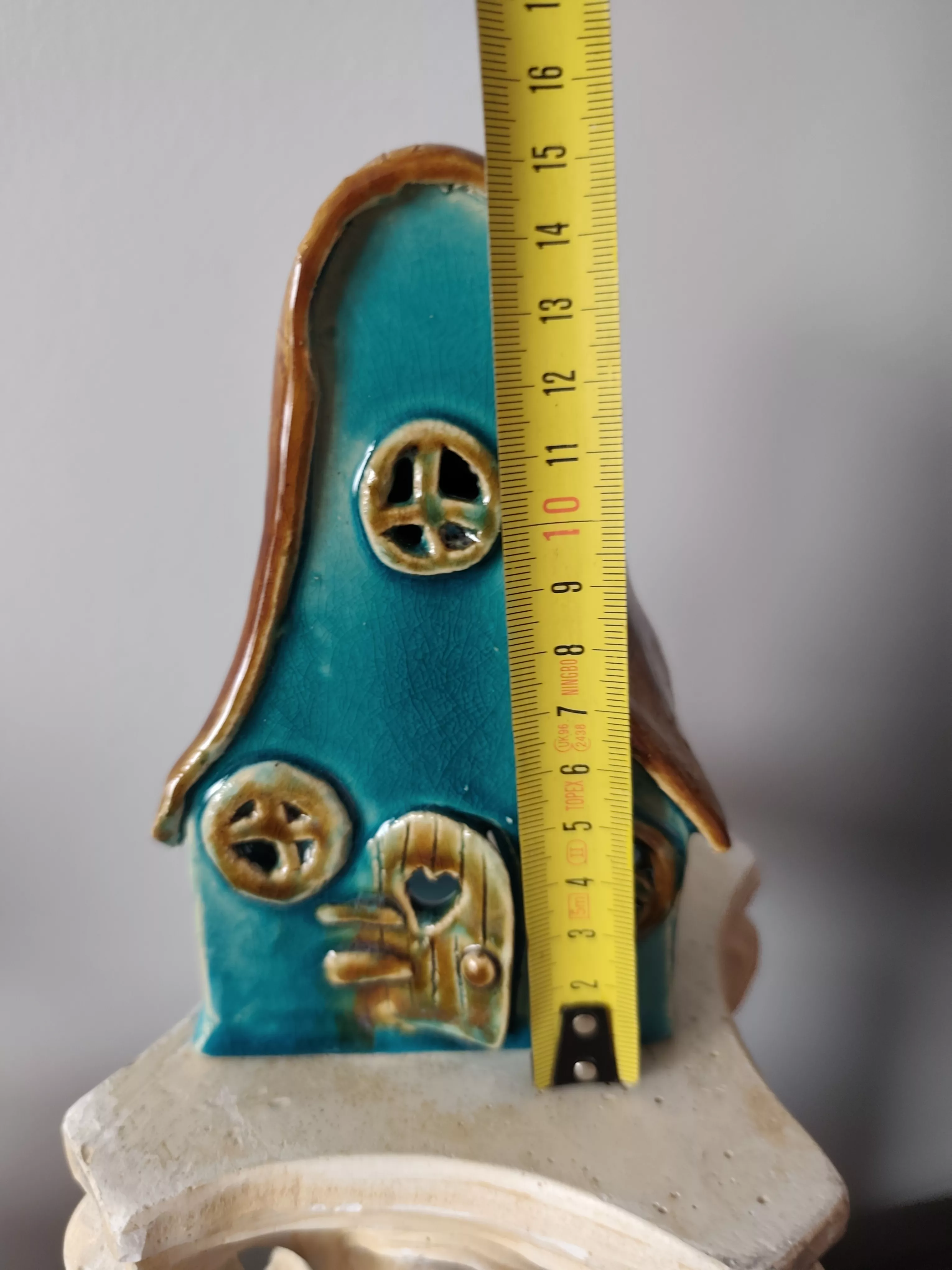 chatka ceramiczna lampion